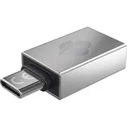 Cherry Usb Sudrabs 61710036 Adapter Usb Usb-C Srebrny