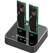 Coreparts Usb3.2 Type C 10 Gbps Sata M.2 Ssd klonēšanas dokstacija. dokstacija ar funkciju Stacja cloner. stacja klonowania