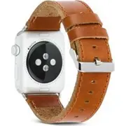 dbramante Copenhagen  pulksteņa siksniņa tumši seglu brūns/sudrabs Copenhagen Watch Strap mm Dark Saddle Brown/Silver