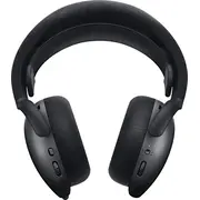 Dell Alienware Tri Mode bezvadu spēļu austiņas Aw725H Iebūvētā mikrofona vadu/bezvadu tumšā mēness puse Wireless Gaming Headset Built-In microphone Wired/Wireless Dark Side of the Moon