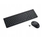 Dell tastatūra pele klusā un Km555 čehu/slovāku Qwertz Klawiatura mysz Silent Keyboard and Mouse Czech/Slovak