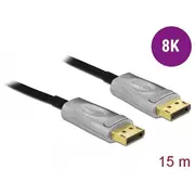 Delock Displayport 1.4 Dp 8K Optiskā optiskā 85886 Kabel Optyczny Aktywny 15M