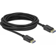 Delock Displayport kabelis 1 m melns 80261 Kabel czarny