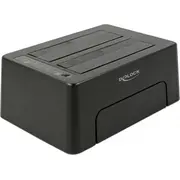 Delock dokstacijas Sata  2 63957 Stacja 2.5/3.5 Sata Usb-C Gen