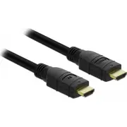 Delock Hdmi  Hdmi kabelis melns 85284 Kabel 10M czarny