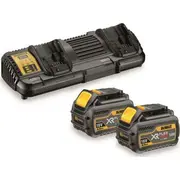 Dewalt Dual Akumulatora Lādētājs Dcb132 2 x Akumulators 54 6.0 Dcb546 Dcb132T2-Qw Na Dwie Baterie Akumulator 54/18V 6.0/2.0Ah