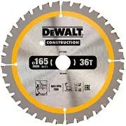 Dewalt ripzāģis Dt1950-Qz Tarczowa 165X20Mmx36Z