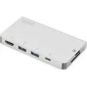 Digitus Da-70867 Usb-C stacija/replicators Stacja/Replikator