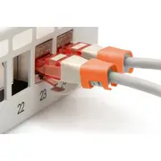 Digitus Farbclips für Patchkabel 100Stk. Oranžs Orange
