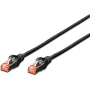 Digitus pārvienojuma Kabeļa S/Ftp kat. 6. 7M. melns Dk-1644-070/Bl Kabel krosowy kat.6. czarny