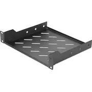 Digitus Rack acc plaukts 1He melns Shelf black