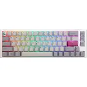 Ducky One 3 migla pelēkā Sf spēļu tastatūra. Rgb Led-Mx-Silent-Red Asv Klawiatura Mist Grey Gaming Keyboard. Led Mx-Silent-Red Us