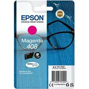 Epson tinte 408 14.7 ml ar augstāku saturu Magenta oriģināls Blisterverpackung Tintenpatrone kažokādas Workforce Pro Wf-C4810Dtwf Tusz mit hoher Kapazitat original fur