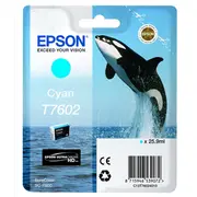 Epson tinte T7602 Ultrachrome Hd Ciāna Tusz tusz cyan