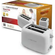 Esperanza Ciabatta Ekt002 tosteris balts Toster 600W kolor