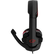 Esperanza Raven Red Headphones Egh310R Czerwone