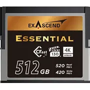 Exascend karte Essential Cfast 2.0 512 Gb atmiņas Karta