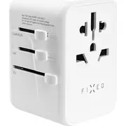 Fiksēts Fixed lādētāja lādētājs ceļojumu adapteris 3Xusb-C/ 2Xusb-A 65W balts Drošības garantija. Vienkāršas nomaksas. Bezmaksas piegāde no 170 Pln. adapter Gwarancja Proste raty. od