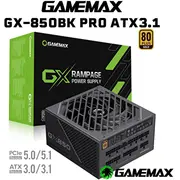 Gamemax Psu Rgb Pro 850G 850 W Gold Full Modulārs barošanas avots Zasilacz Modular
