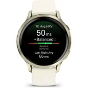 Garmin Venu 4 sporta pulkstenis 41 mm krēmkrāsas 010-03013-00 Zegarek sportowy Kremowy