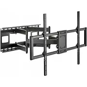 Gembird Pilnas kustības televizora sienas stiprinājums 60-120 collas Full-Motion Tv wall mount 60-120Inch