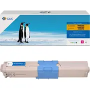 GG toneris Ar saderīgs ar Oki 44469705. Nt-Co310M. fuksīna. Toner kompatybilny toner magenta. 2000S