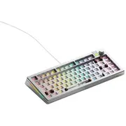 Glorious Gmmk 3 Pro 75  Custom Gaming-Tastatur - Barebone, Ansi-Layout, silber