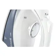 Gorenje gludeklis Sik2600Wb tvaika gludeklis. 2600W. ūdens tvertnes tilpums 450 ml. nepārtraukts tvaiks 45 g/min. automātiska izslēgšanās. zila/melna Steam Iron. Water tank capacity Continuous steam Auto power off. Blue/Black