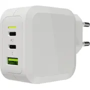 Green Cell Powergan lādētājs 1X Usb-A 2X Usb-C 3.25 A Chargc08W