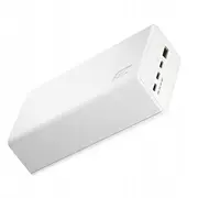 Greencell Powerplay 30 Baltā Powerbank 000 mAh. 22.5 W. 4 ostas powerbank 000Mah. 22.5W. porty