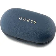 Guess Bluetooth austiņas Gutwspgtspsb Tws dokstacijas zils/zils Grained Classic Logo Headphones docking station blue/blue