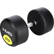 Hms Hg Pro gumijota hantele 1 x 37.5 kg gumowany