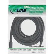 Inline Hdmi  Hdmi kabelis melns 17512Q Kabel 12.5M czarny