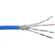 Inline instalācijas kabeļa rullis. Cat.6. 1000 Mbit. 100 m. zils 76499B Kabel instalacyjny rolk. 100M. niebieski