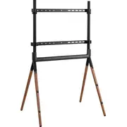 Inline koka statīvs Studio Tv statīvs. Led televizoram 49-70 124-178Cm. maks. 40 kg Woodstand stand. for max. 40Kg
