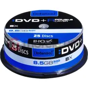 Intenso Dvd R Dl 8.5 Gb 8X 25 gabali 4311144 DvdR sztuk