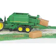 John Deere salmu prese Bruder Prasa do