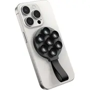 Joyroom Brilliant magnētisks telefona turētājs ar piesūcekņiem melns Genialny uchwyt na telefon magnetyczny przyssawkami czarny