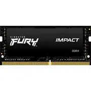 Kingston Fury Impact klēpjdatora atmiņa. Sodimm. Ddr4. 3200 Mhz. Cl20 32 Do laptopa Impact. Gb. Kf432S20Ib/32