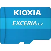 Kiosijas Exeria G2 Microsdxc 128 Gb 10. klase Uhs-I U3 A1 V30 karte Lmex2L128Gg2 Karta Kioxia Exceria Class
