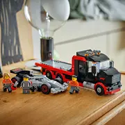 Lego City F1 kravas automašīna ar Audi sacīkšu automašīnu 60493 Bolidem