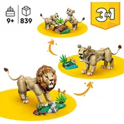 Lego Creator Wild Animals The Proud Lion 31386 Dzikie Dumny lew