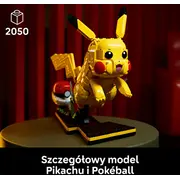 Lego Pokemon Pikachu un Pokéball 72152