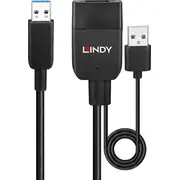Lindy Usb kabelis 2X Usb-A 35 m Black 43357 Kabel Czarny