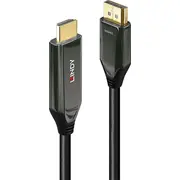 Lindy Displayport  Hdmi kabelis melns 40931 Kabel Displayport 2M czarny