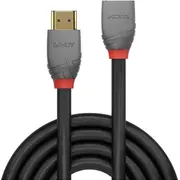Lindy Hdmi  Hdmi kabelis pelēks 36476 Kabel 1M szary