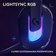Logitech G522 Lightpeed Black austiņas 981-001544 Lightspeed Czarne