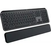 Logitech Mx Keys S Plus bezvadu grafīta Asv tastatūra 920-011589 Klawiatura Keys Bezprzewodowa Graphite Us