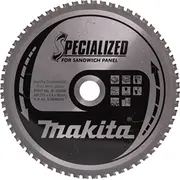 Makita Ripozāģis 270X30X60Z Specializēti Sviestmaižu paneļi Tarczowa Specjalized Warstwowe