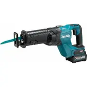 Makita virzuļzāģis bezvadu Jr001Gm201 Xgt. 40V. zobenzāģis Zils/Melns. 2X Li-Ion Xgt akumulators 4.0Ah. korpuss Szablasta cordless reciprocating saw saber blue/black. battery case